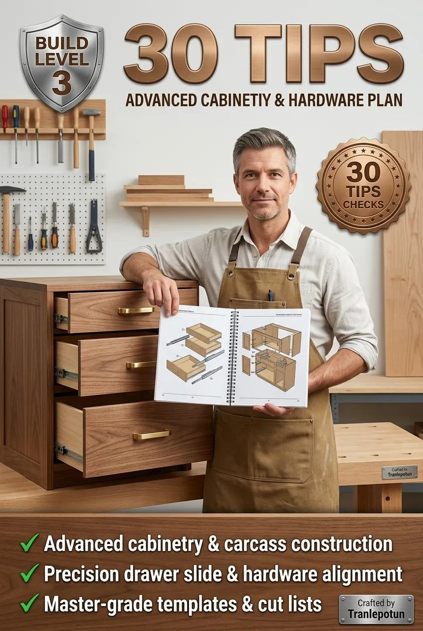 Level 3 – 30 Tips: Advanced Cabinetry & Hardware Systems